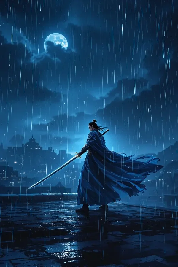江湖夜雨 电影海报